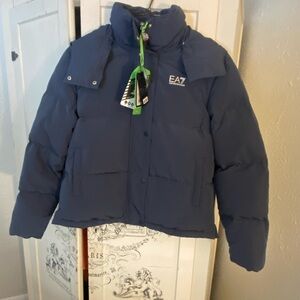 NWT Guaranteed Authentic Emporio Armani EA7 Puffer Jacket- SZ Lg